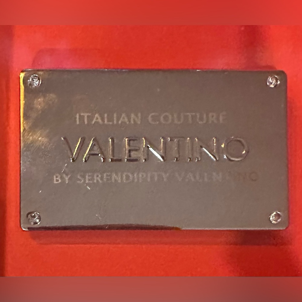 💜 Designer Valentino Name Plate Label - add to bags cloths jeans.